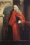Giovanni Battista Tiepolo Portrait of A Procurator and Admiral From the Dolfin family oil painting artist